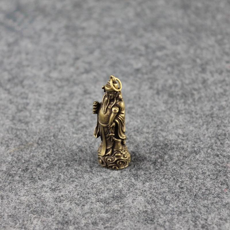 1Pc Copper Statue Ornaments Home Decoration Accesories Chinese God of Wealth Feng Shui Figurines home decor ornaments