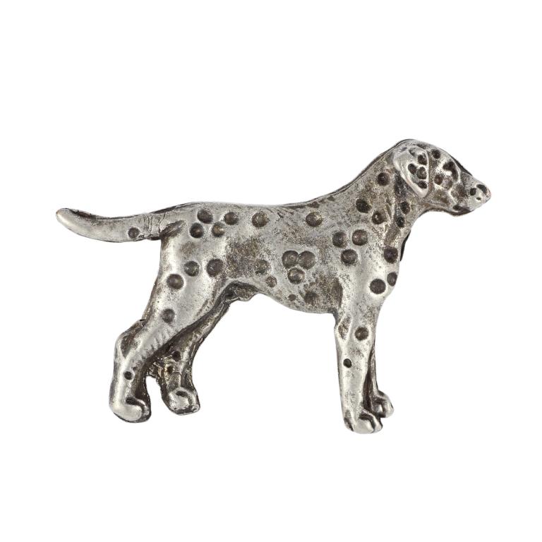 Dalmatian, Carriage Dog, Spotted Coach Dog - Dog Necklace, Silver-plated Pendant for the Dog Lover, Subtle Jewellery by Art-Dog