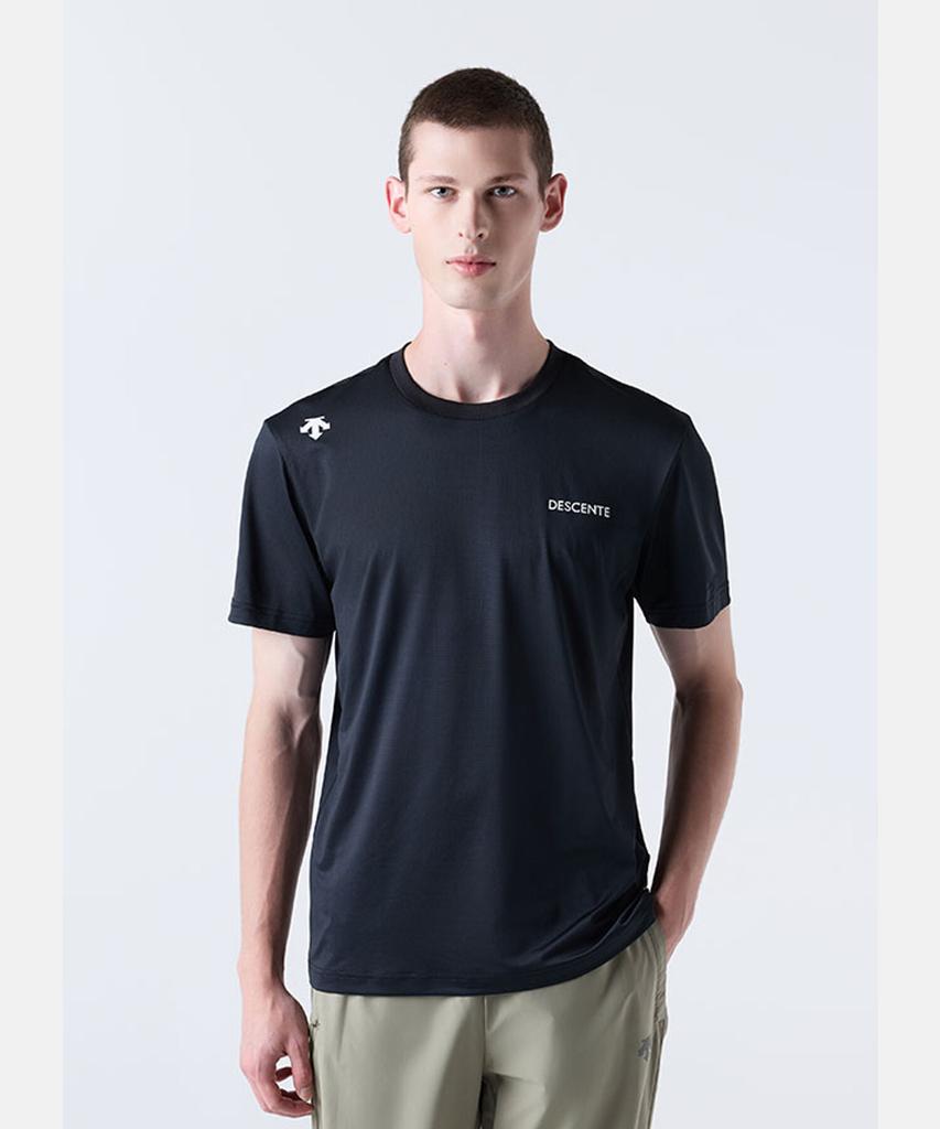 DESCENTE Running Authentic Short Sleeve T-Shirt Black (Sq321Rts79)