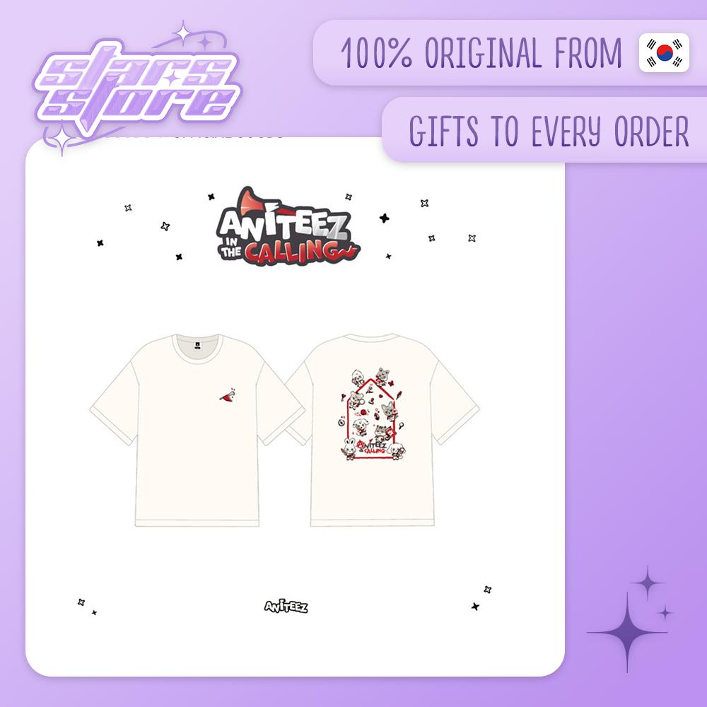 

Мерч ATEEZ - [ANITEEZ IN THE CALLING] MD ФУТБОЛКИ Cream M