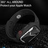 Screen Protector For Apple watch Case 9 8 7 6 5 4 3 SE iWatch 45mm 41mm 44mm 40mm 42mm Tempered Glass Film Hard PC Bumper