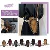 Women Coffin Satchel Purse Cartoon Gothic Coin Purse Strap Adjustable Casual Satchel Bag Y2K Cellphone Bag Halloween Sling Purse