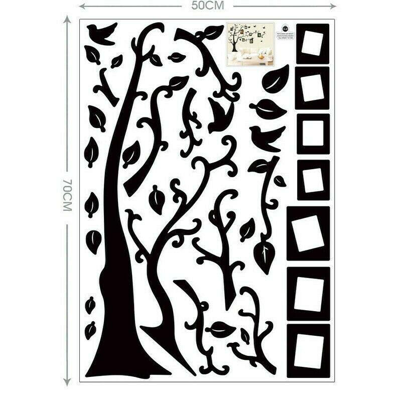 Removable Family Tree Wall Decals Mural Sticker DIY Favo Decor Art-Vinyl St S0Y Removable Family Tree Wall Decals Mural Sticker DIY Favo Decor Art-Vinyl St S0Y