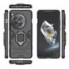 For OnePlus 12 5G Case PC +TPU Phone Cover with Ring Holder Kickstand