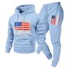 2025 Autumn Unisex Trendy Hooded Pullover Sweatshirt & Sportswear Set