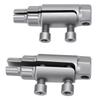 2 Pcs Broken Pipe Thread Extractor High Strength Alloy Steel Broken Faucet Removal Tool for 1 2in 3 4in 1in Pipes