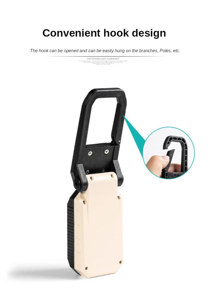 COB Portable Work Light USB Rechargeable Emergency Repair Light Mobile Light Source Flashlight