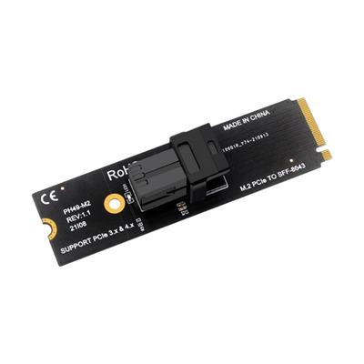M.2 M Key Adapter To SFF-8643 SFF-8639 Data Transfer Storage Expansion Heat Dissipation Expansion Card For Desktop Accessories