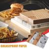50Pcs Oil-Proof Food Wrapping Paper Sheets for Sandwiches Burgers Fries Baking Cooking Picnics Family Events and Kitchen Use