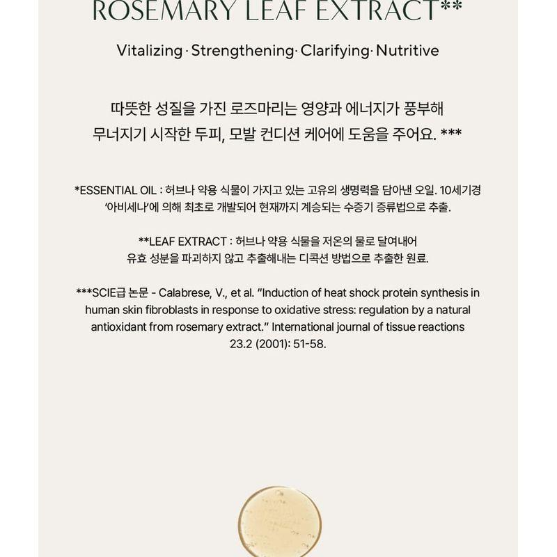 AROMATICA - Rosemary Hair Thickening Conditioner Mini