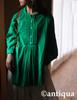 Antiqua Indian Cotton Pullover One Size Green Women's Blouse/Shirt, IYA-00059, 30,