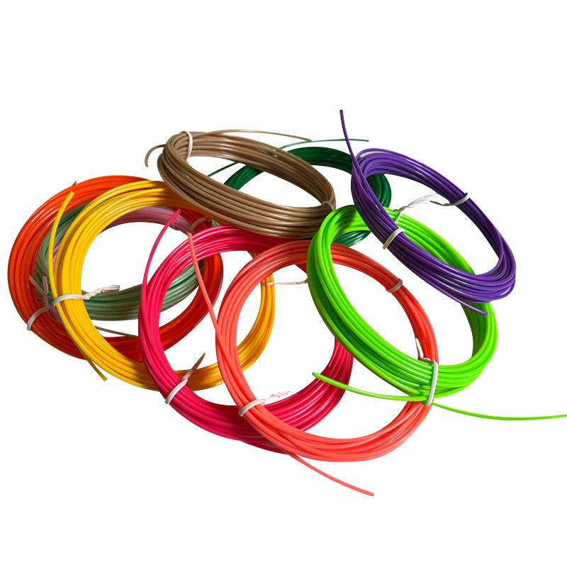 Filamento de caneta de impressão 3D: PLA de Alta Temperatura e PCL de Baixa Temperatura, Diâmetro de 1,75 mm, Comprimentos de 5m e 3m