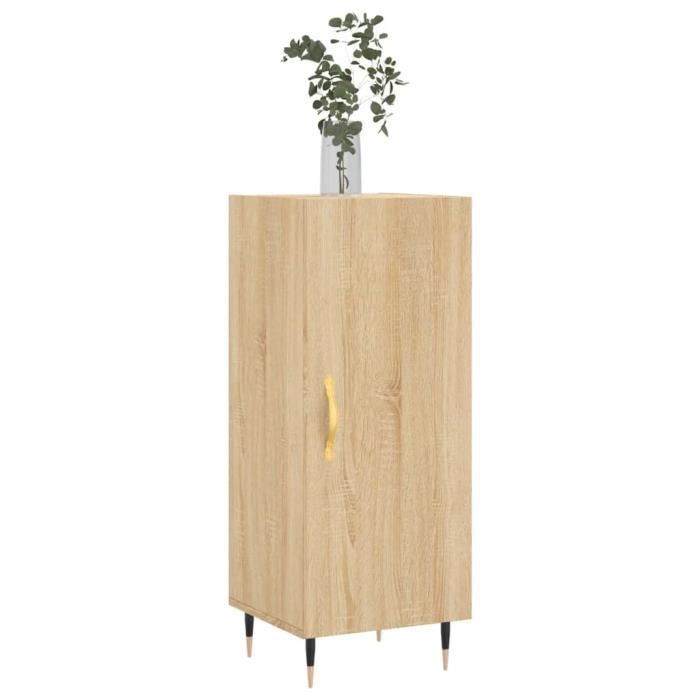 VidaXL Buffet Sonoma Oak 34.5x34x90 Cm Engineered Wood 828519
