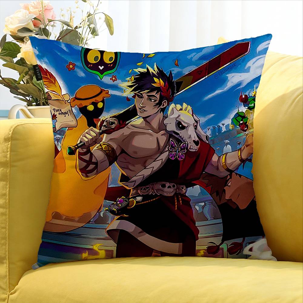 Hot H-Hades 2 Game Various Sizes Square Pillow Case For Car Home Bedchamber Decor