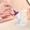 Nostalgie Hinge Untippable Nail Polish Bottle Holder, Anti-Spill Tilted Stand, Display Rack for Home, Salon