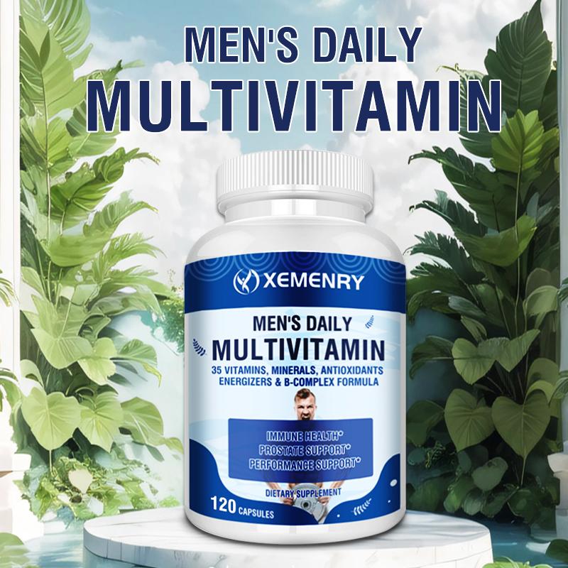 Men's Daily Multivitamin, 35 Vitamins & Minerals, Supports Immune Health
