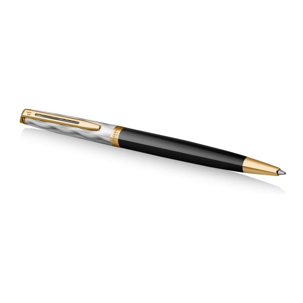 Waterman Kugelschreiber Metropolitan Deluxe Reflection of Paris GT, feine Spitze, Geschenkbox, Geschenk, Luxus, regulärer Import, 2200865, auf Ölbasis