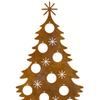 Yousheng Christmas Tree Garden Stake Decoration Weather-proof Indoor Outdoor Yard Lawn Patio Pathway Metal Tree Silhouette Sign Stake Ornament