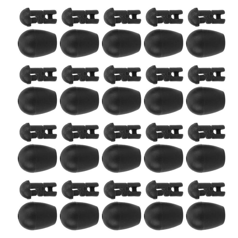 50PCS Quick Change Carp Match Stopper Lightweight Fishing Line Connector Beads  Fishing Accessories