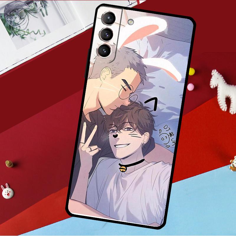 HERE YOU ARE manga Funda For Samsung Galaxy S26 Ultra S24 S22 S23 S25 Plus S20 S21 FE S9 S10 S25 FE Phone Case