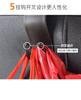 4pcs Car Seat Back Hook Load-bearing 10kg Car L-shaped Hidden Headrest Hook