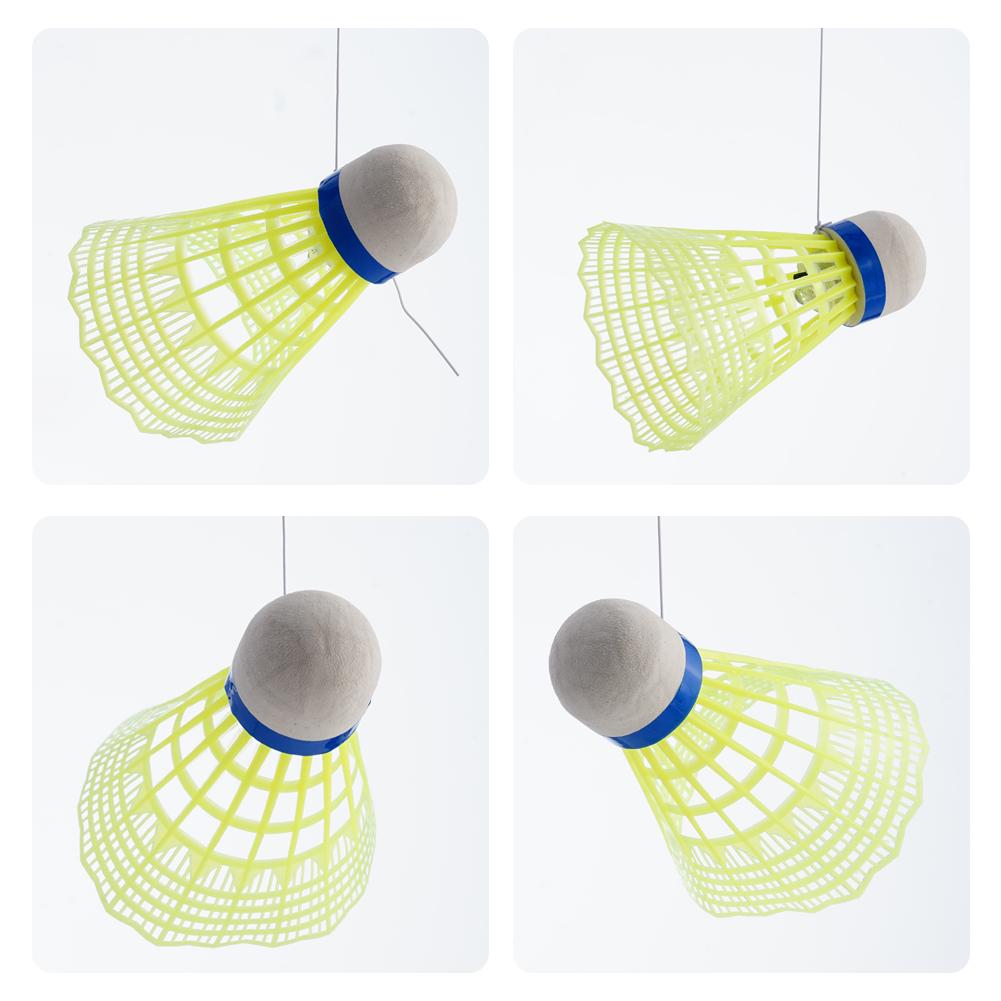 Tragbarer Badminton-Trainer Badminton-Übungsroboter Selbstlern-Training Rückschlag-Badminton-Werkzeug Professionelle Federball-Zubehör