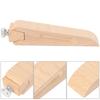 Wedge Shape Sandpaper Sanding Block Beech Wood Polishing Sanding Tool  Woodcrafts