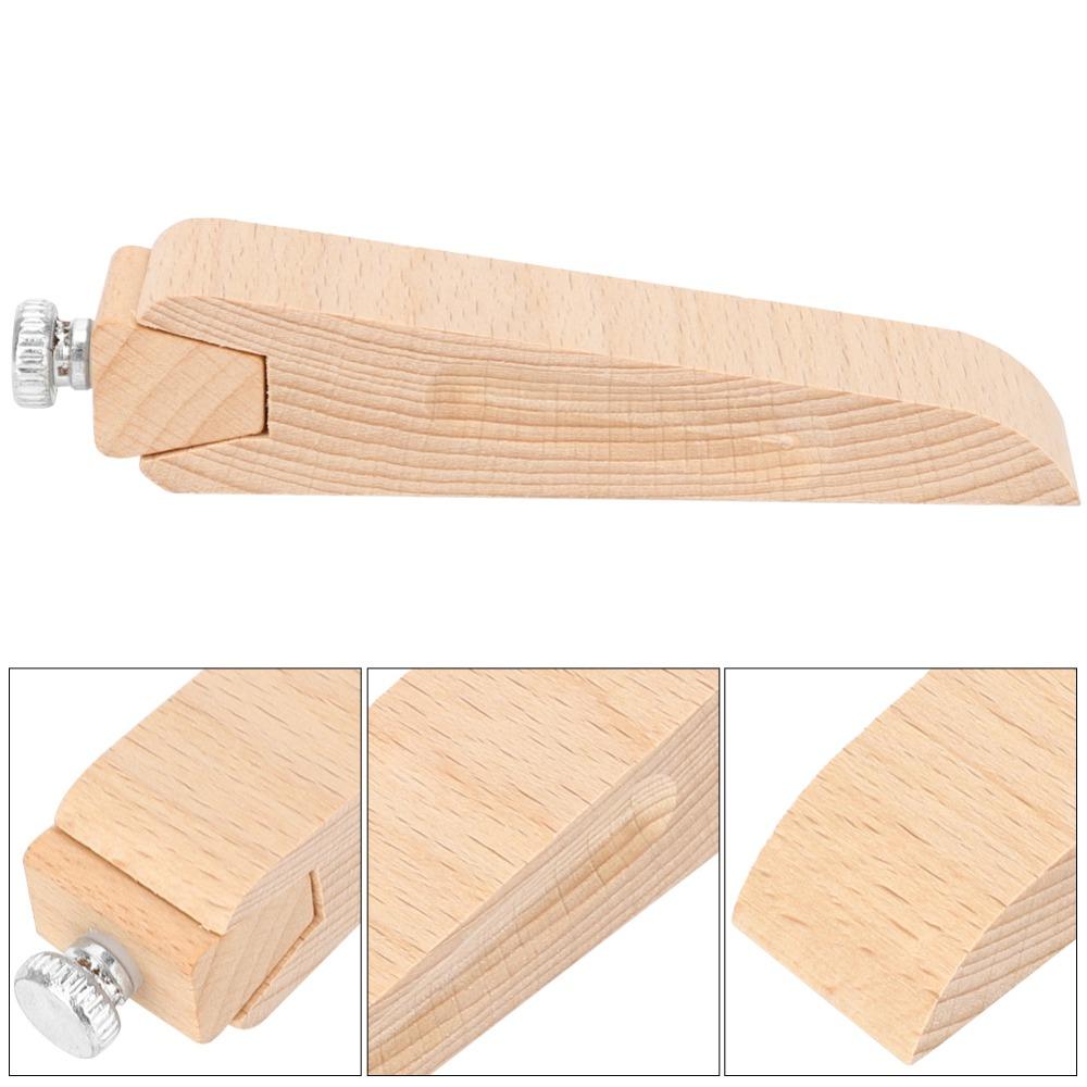 Wedge Shape Sandpaper Sanding Block Beech Wood Polishing Sanding Tool Woodcrafts
