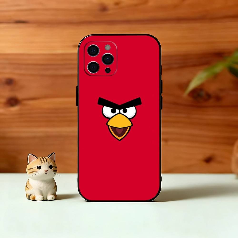 

Funny Cartoon A-Angry B-Birds Phone Case Silicone Soft For IPhone 17 16 15 14 13 12 11 X XR Plus Pro Max Plus iPhone14Pro