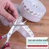 Transparent Door and Window Seal Strip - Draftproof, Soundproof, Windproof, Self-Adhesive.