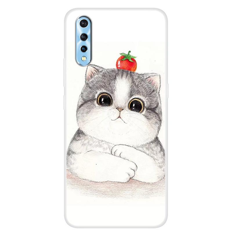 For Vivo V17 Neo Case Soft Silicone Back Case for Vivo S1 1907 6.38" Phone Cover For Vivo V17Neo V 17 neo 1907 Cases Bumper Capa
