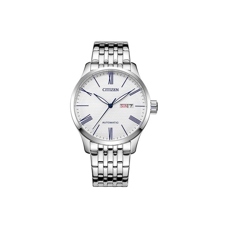 CITIZEN Classic Mechanical Automatic Mechanical Movement Stainless Steel Strap Watch Men s Watches NH8350-59B Official Supply |