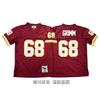 Kids Retro Football Jersey Team Uniform Dolphins Rams Commanders Youth Training Wear Cotton Blend