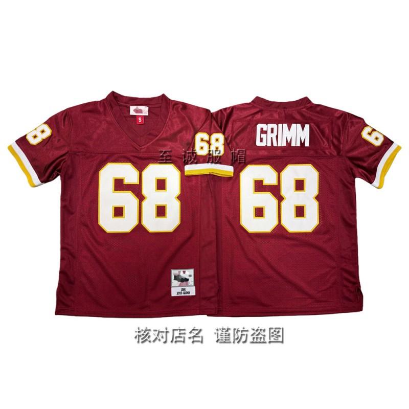 Kids Retro Football Jersey Team Uniform Dolphins Rams Commanders Youth Training Wear Cotton Blend