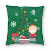 South-Park Merry Christmas You Guys Pillowcase Soft Fabric Cushion Cover Decorative Throw Pillow Case Cover Home Square 40X40cm