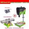 Compact Multi-Functional Precision Bench Drill for Woodworking and Crafts