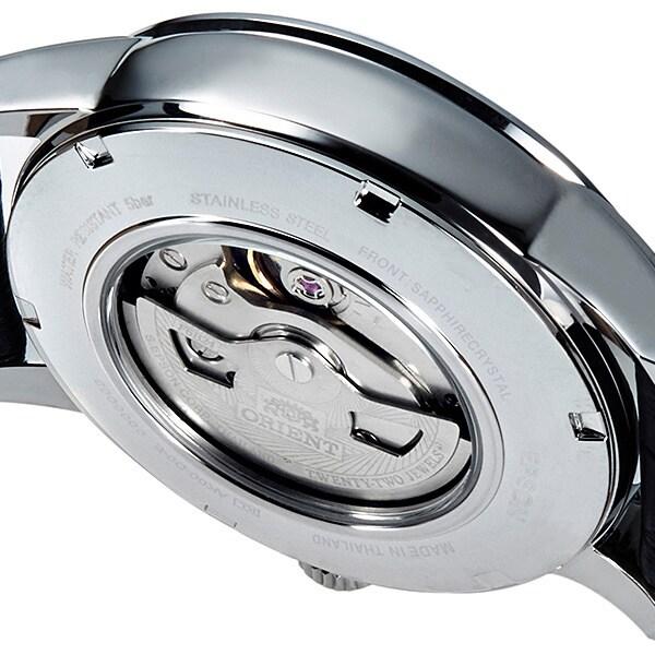 Orient Menn TRN-AK0005S (Orient Classic SOL&MÅNE) Rundklokke Svart Rustfri Multi-Hand Analog