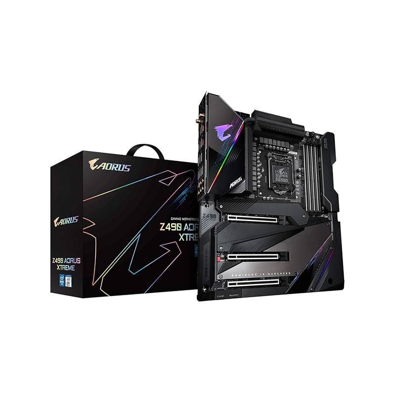

Материнська плата GIGABYTE Z490 AORUS XTREME формату E-ATX [Intel оснащена чіпсетом Z490] MB4931