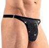 Svenjoyment - Black Men's Thong With Shiny Stones Xl