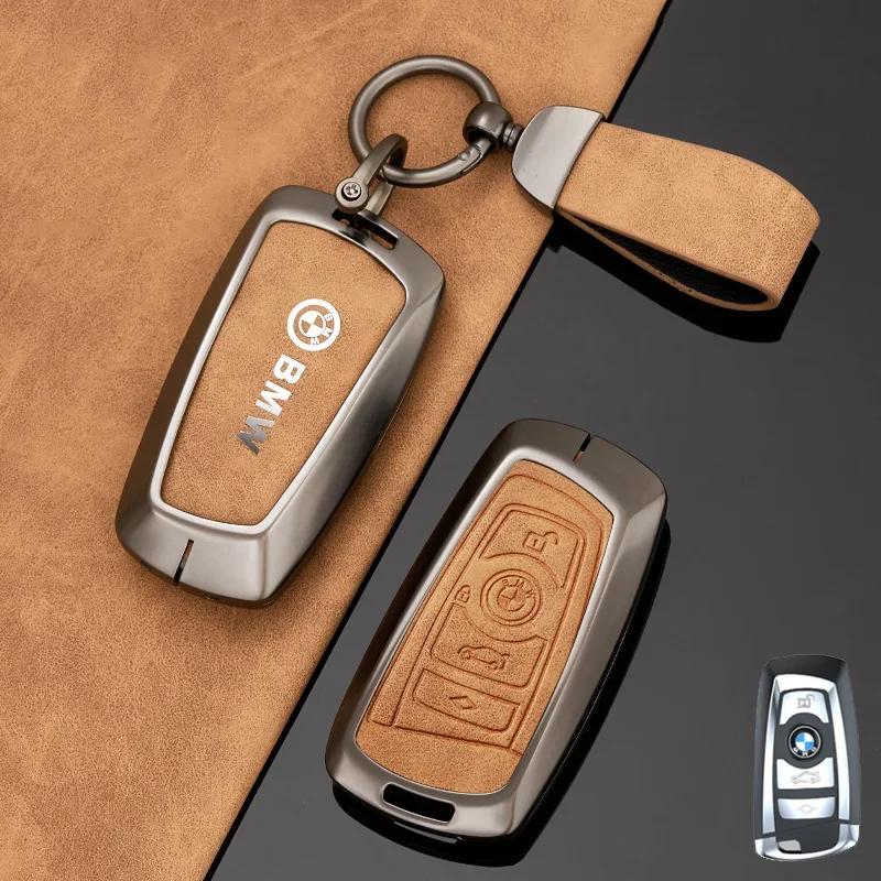 2025 Car Key Case Cover Shell Holder Protector For BMW 1 3 5 7 Series X1 X3 X4 X5 F10 F15 F16 F20 F30 F18 F25 M3 M4 E34 Acce