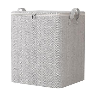 1 Bolsa de Almacenamiento Grande con Tapa, Duradera, Puede Almacenar Ropa, Mantas, Ropa de Cama, Organizador Ahorrador de Espacio, Clasificación y Almacenamiento de Ropa