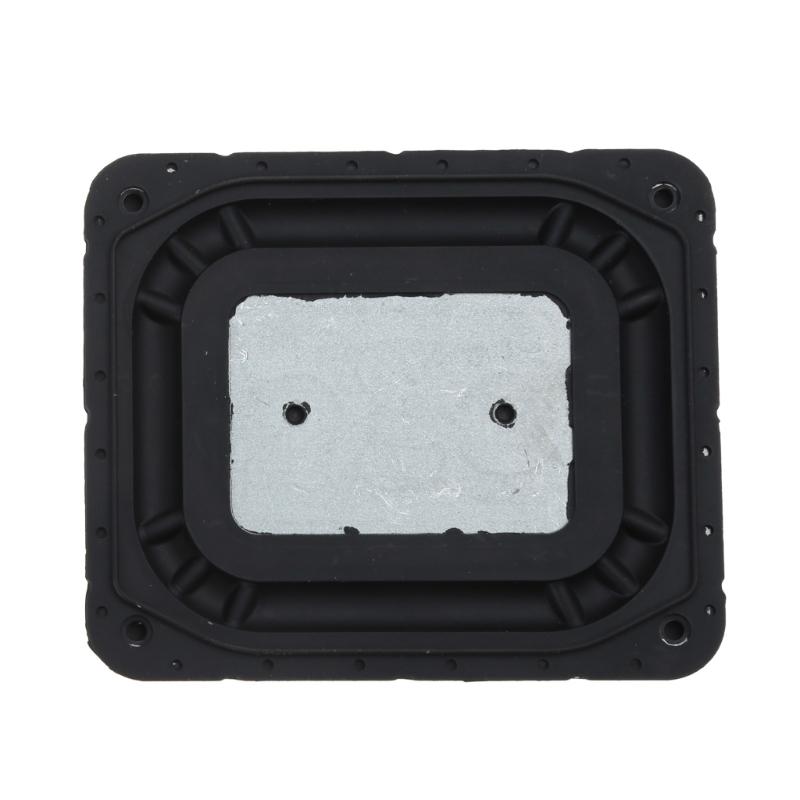 2Pieces Rubber Vibration Plate Subwoofer DIY Repairing Exquisite Workmanship Smaller Active Speaker Passive Radiator