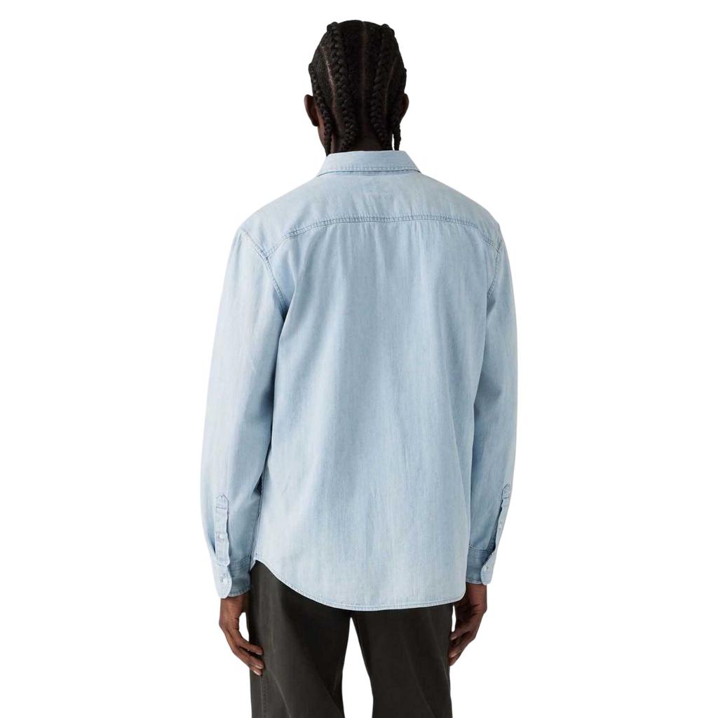 Levis Mens Authentic Button-Down Long-Sleeved Shirt