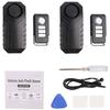 Bike Alarm Anti-Theft pro vozidla Motocykl Motocykl s dálkovým ovládáním 113 Db Super Fort (Balení 2)