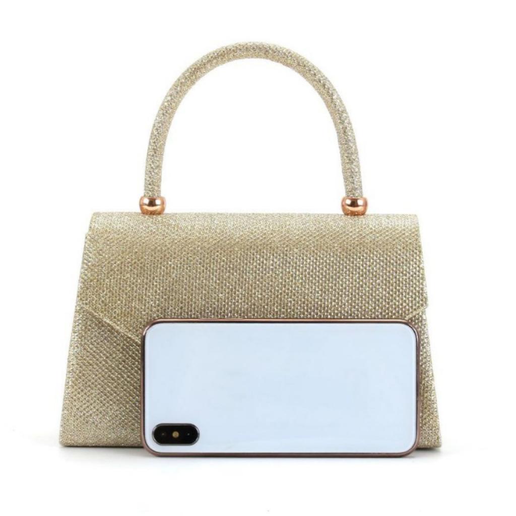 Ladies' Wedding Dinner Bag, Hand-held Bag, Japanese Pleated Evening Dress Bag