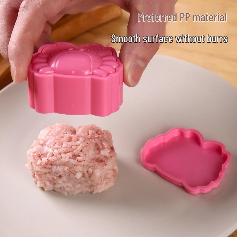 Japanese DIY Onigiri Mold Set for Sushi and Rice Balls