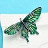 Desiger New Enamel Butterfly Brooch Pins For Women Big Insect Brooches Gift 3 Colors Swallowtail Butterfly
