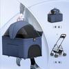 Foldable Pet Stroller for Small Dogs and Cats Portable Dog Cart for Teddy Dogs and Kittens Outdoor Use Wholesale