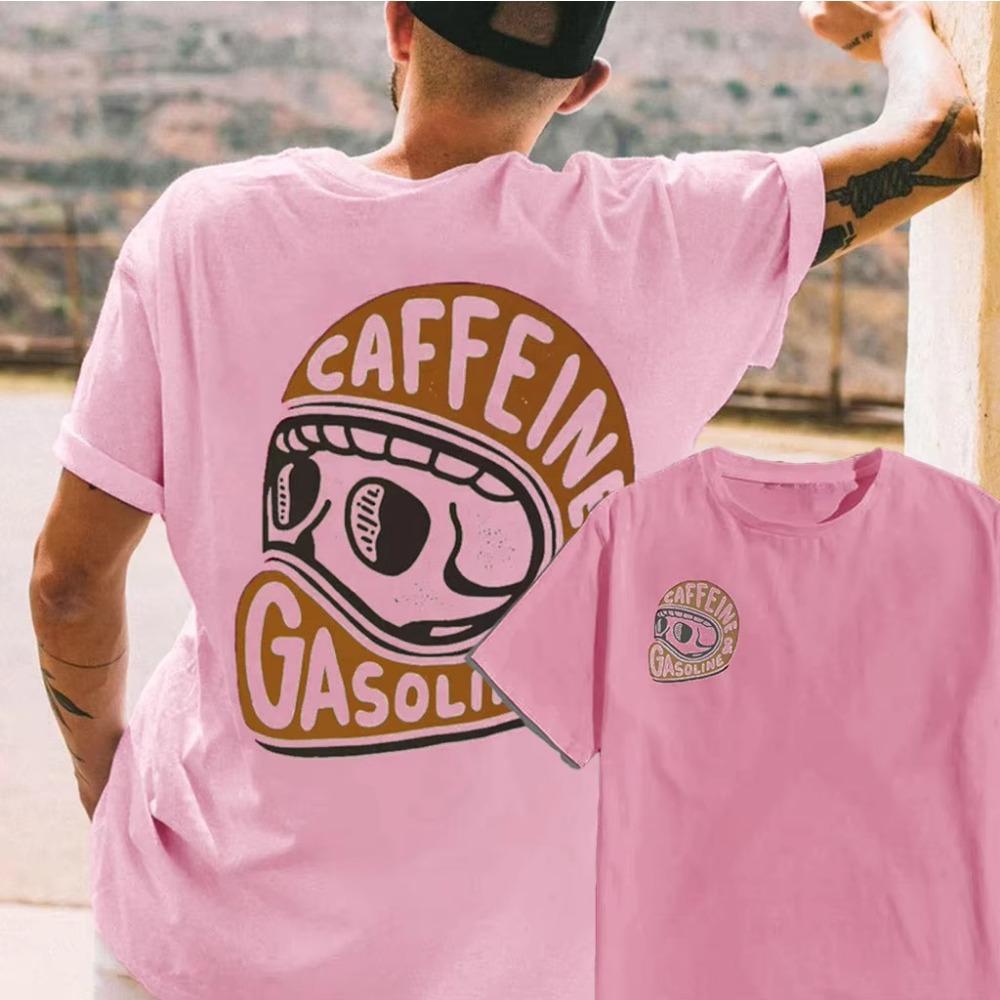 2025 Latest Original Pattern Printed T-shirt Men's Summer Casual Top Short Sleeve Classic Fashion Crew-neck T-shirt