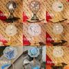 Handheld Embroidery Fan with Pendant Silk Fan Classical Chinese Style Fan  Chinese Wedding